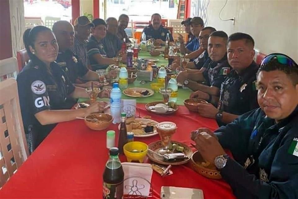 Las imágenes fueron difundidas en redes sociales.