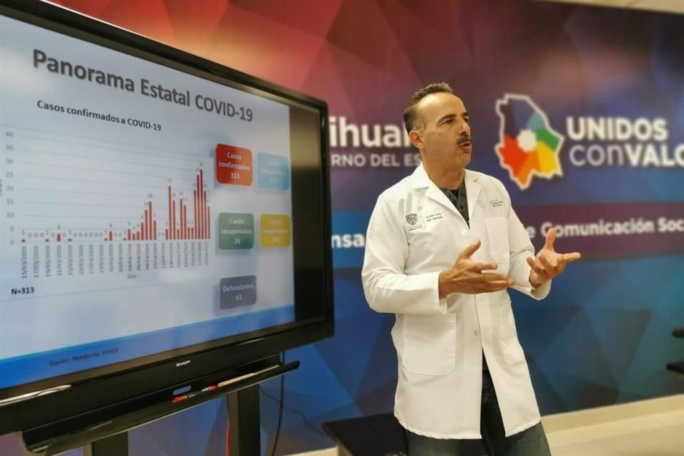 Arturo Valenzuela, director médico de la zona norte y vocero del tema Covid-19.