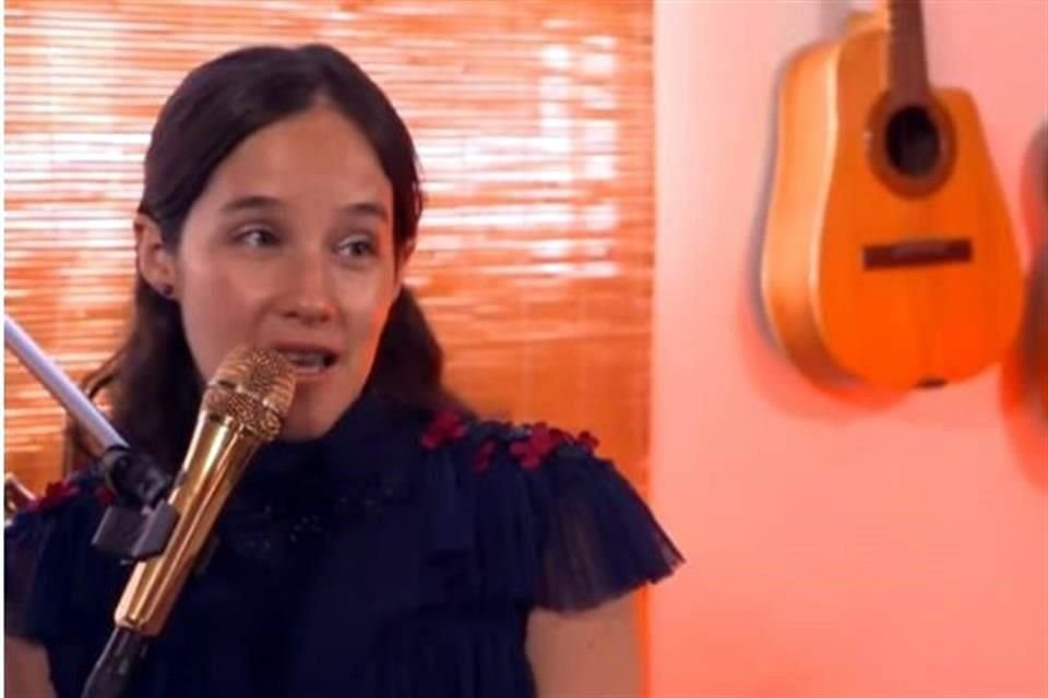 Ximena Sariñana participó en un concierto online de la iniciativa 'Chingones Unidos Por México'.