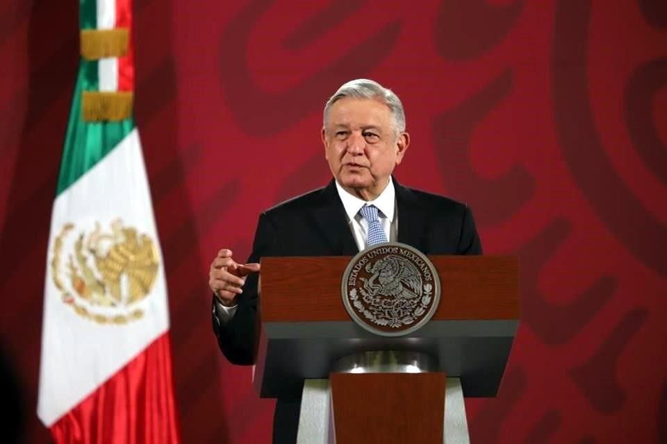 Lpez Obrador en su conferencia de prensa maanera.