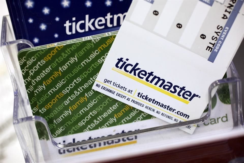 Ticketmaster se dedica a la comercialización de boletos para espectáculos públicos.