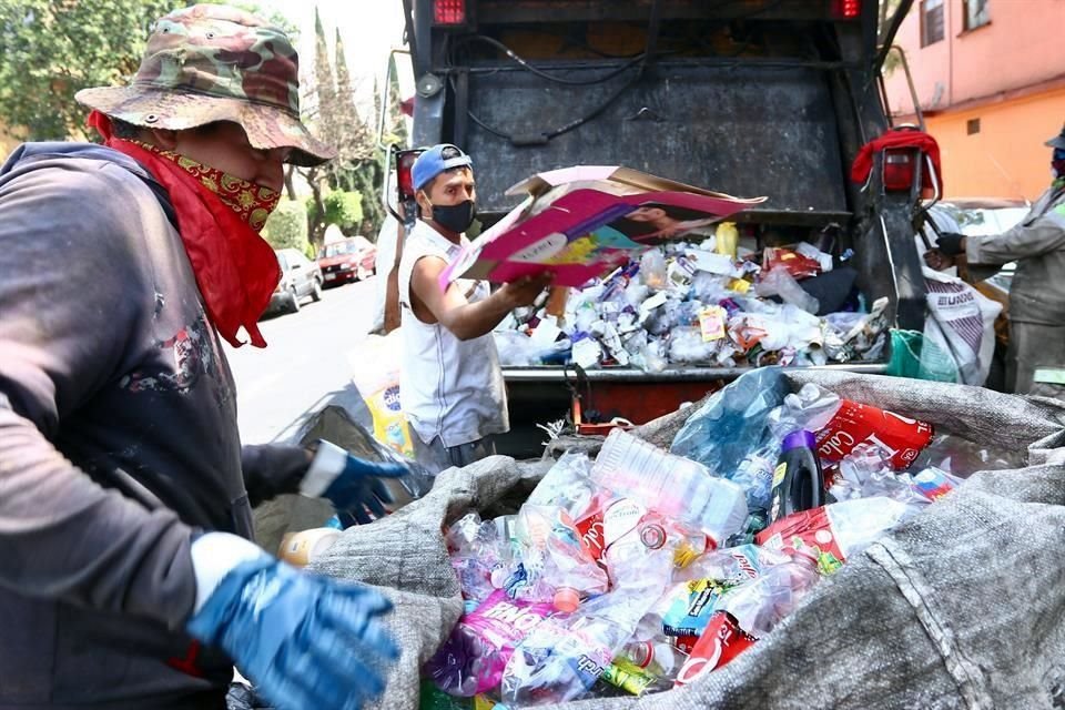 La Ciudad de México produce toneladas de basura al día.