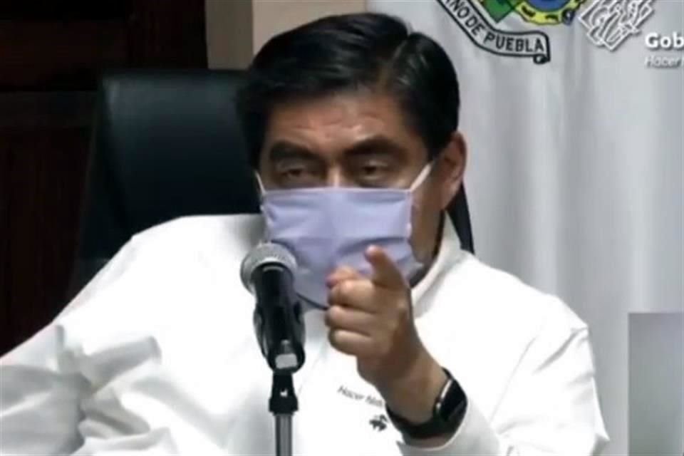 Miguel Barbosa, Gobernador de Puebla.
