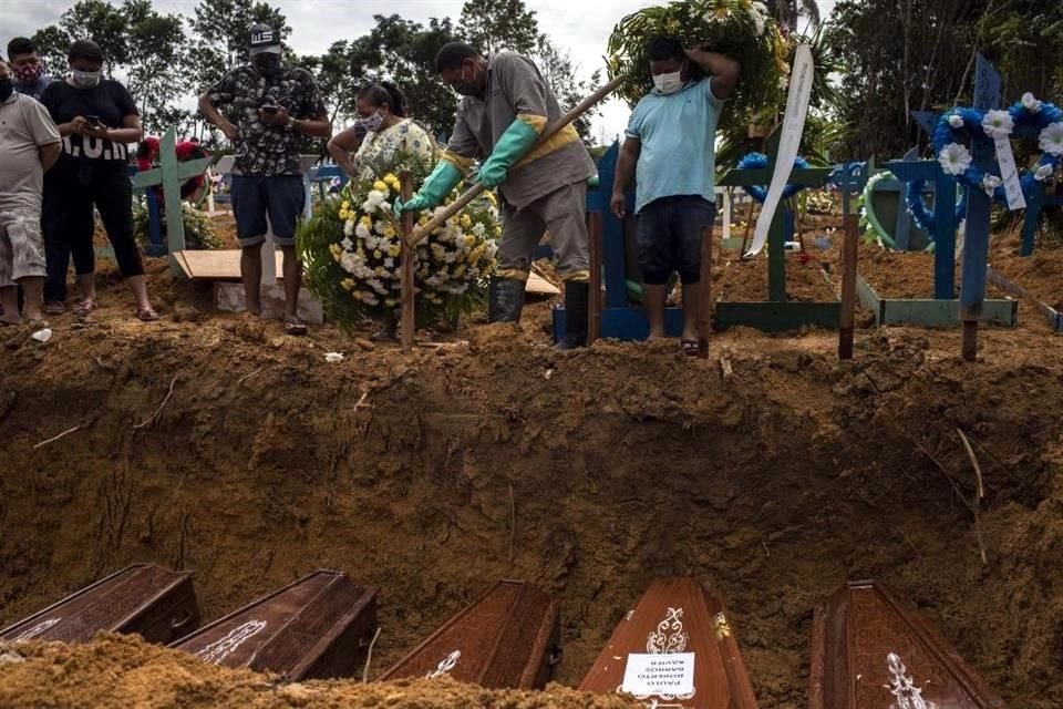 Brasil acumula 145 mil 892 contagios y 9 mil 992 muertes por Covid-19.