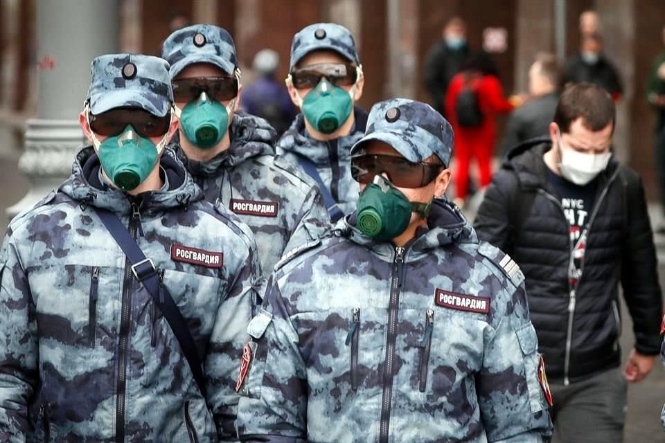 Rusia rebasó este domingo los 200 mil casos de Covid-19 y suma mil 915 muertos desde que inició la pandemia.