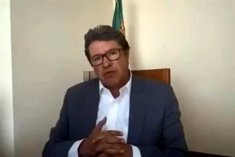 Ricardo Monreal, coordinador de Morena en el Senado.