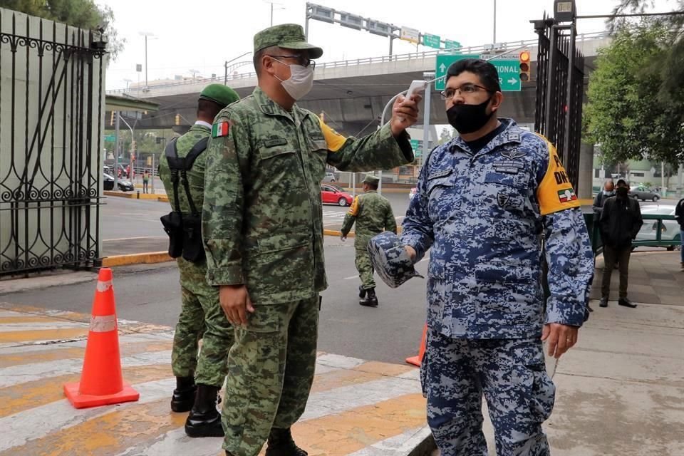 Al menos 75 militares y 21 policías están diagnosticados con Covid-19 en Sonora.