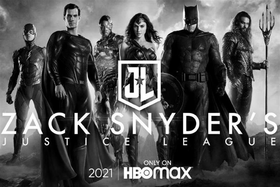 El corte de Zack Snyder de 'Liga de la Justicia' será proyectado exclusivamente a través de HBO Max.