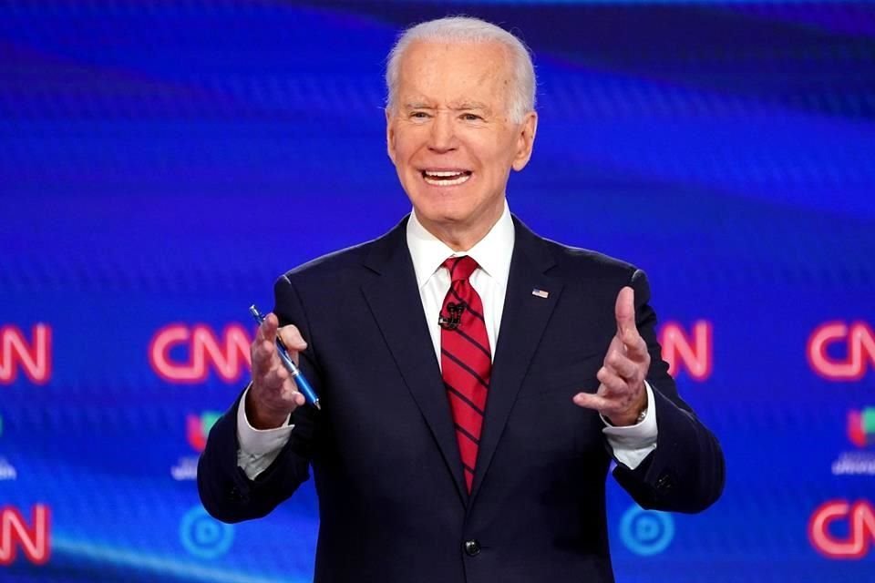 Biden es el virtual candidato del Partido Demócrata, tras la salida de sus rivales.