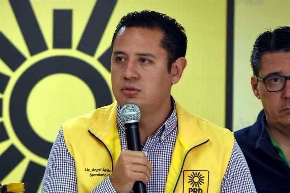 Ángel Ávila, dirigente del PRD.