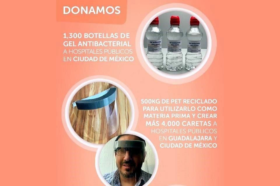 Donan agua a comunidades vulnerables