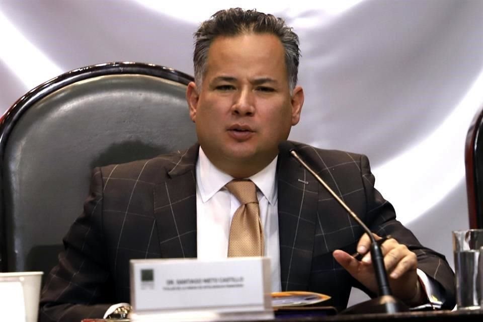 Santiago Nieto, titular de UIF.