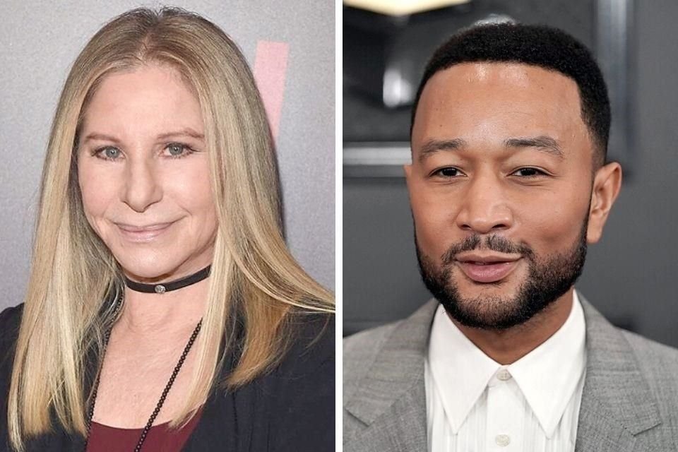 Barbra Streisand y John Legend formarán parte de un evento de recaudación de fondos para la campaña del futuro candidato a la presidencia de Estados Unidos Joe Biden.