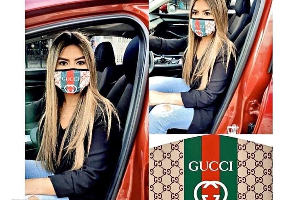 Hasta cubrebocas Gucci se encuentran a la venta, a precios superiores a 2 mil pesos.