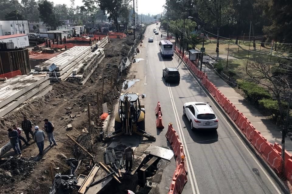 Un juez finalmente autorizó que se continúen con los trabajos del puente en Cuemanco sobre el humedal.