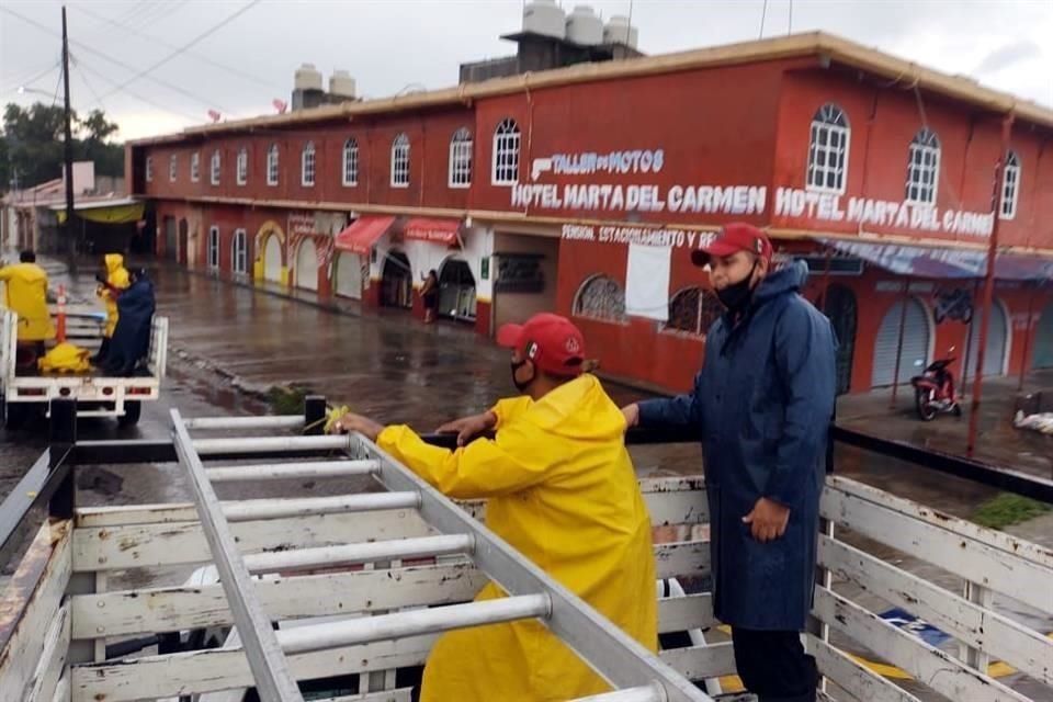 La tormenta 'Cristóbal' ha dejado inundaciones y daños en Campeche, Yucatán y Tabasco.