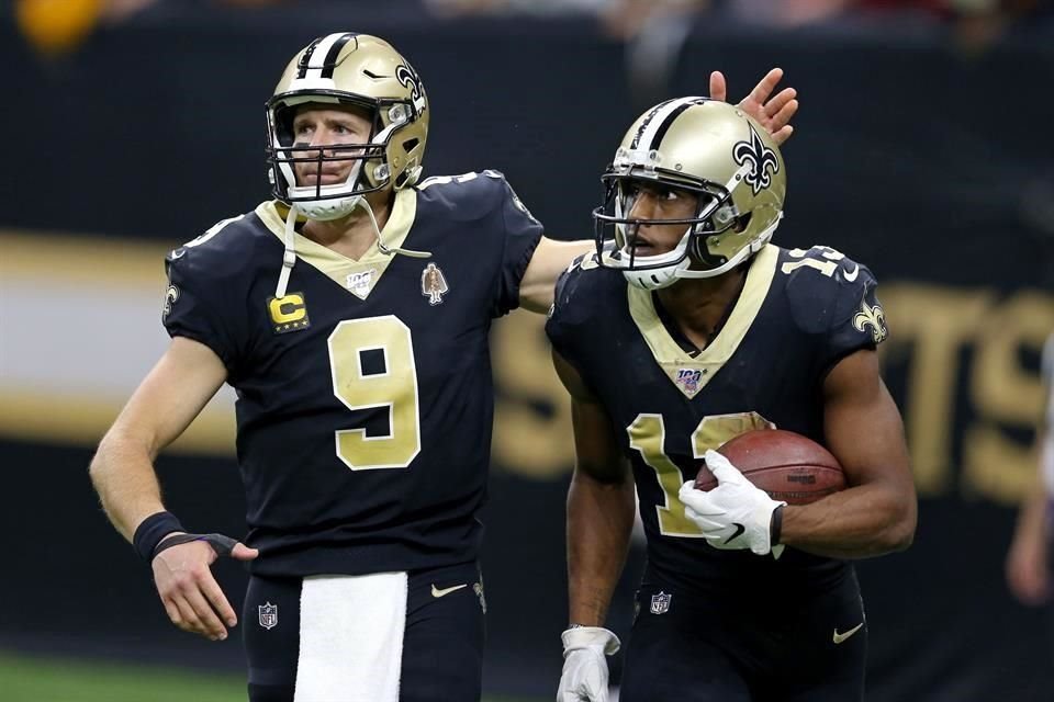 El dúo Brees-Thomas es de los más productivos en la NFL.