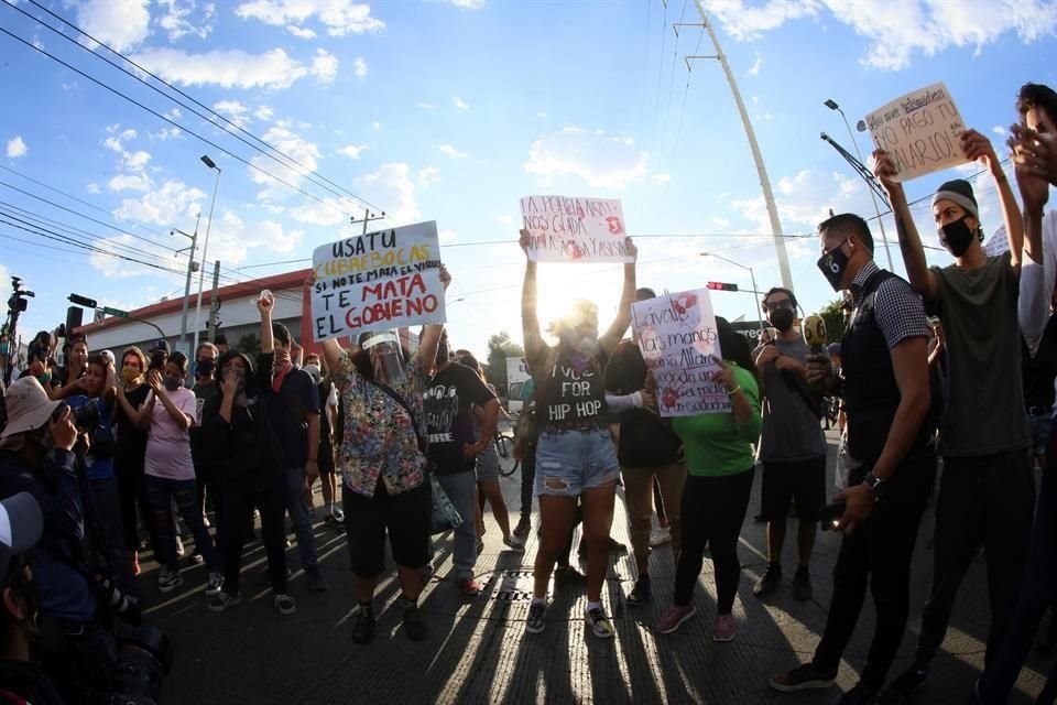 A raíz del homicidio de Giovanni López se han realizado diversas manifestaciones.