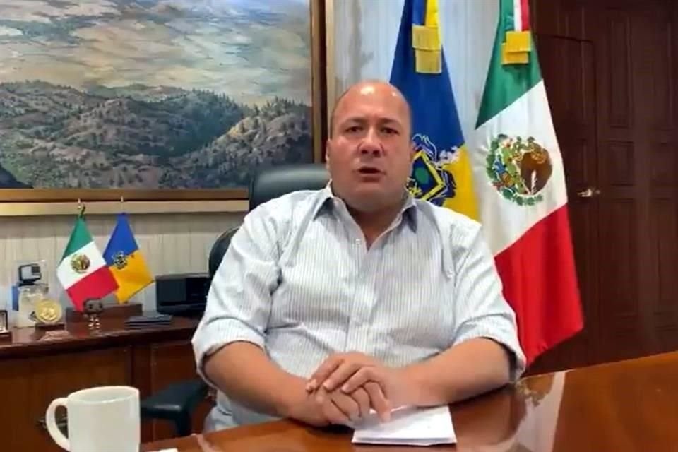 El Gobernador de Jalisco, Enrique Alfaro.