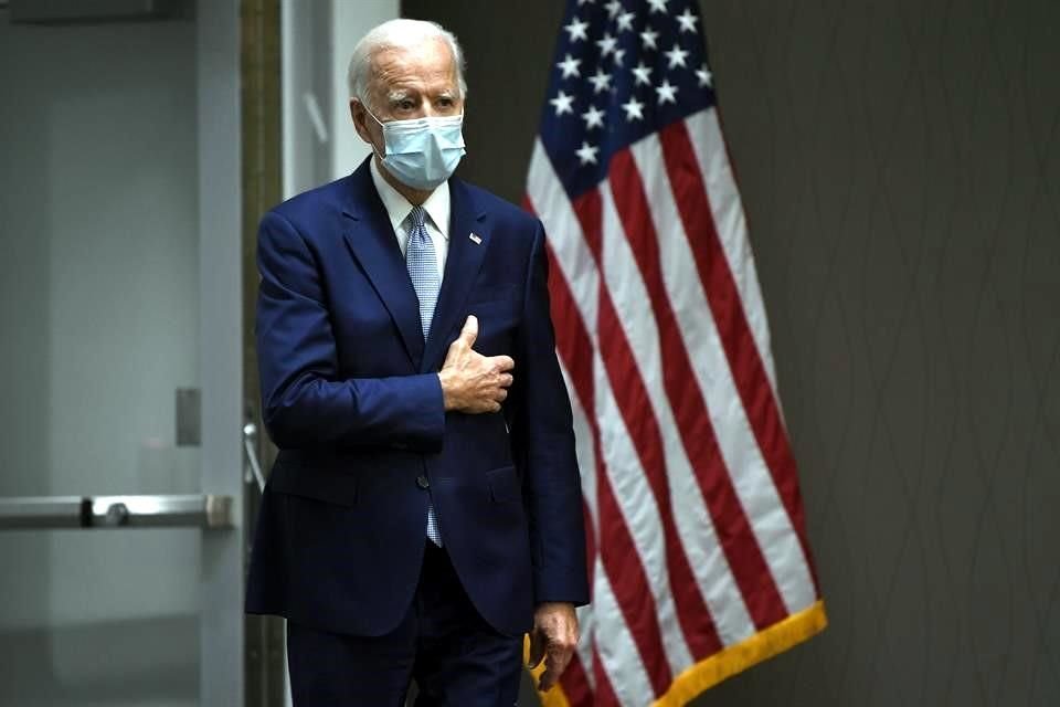 Biden ha sido muy crítico con el Presidente Donald Trump debido a su respuesta ante las manfiestaciones por el asesinato de Floyd.