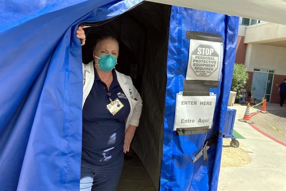 Judy Cruz, directora del departamento de emergencias en el hospital de El Centro, en California.