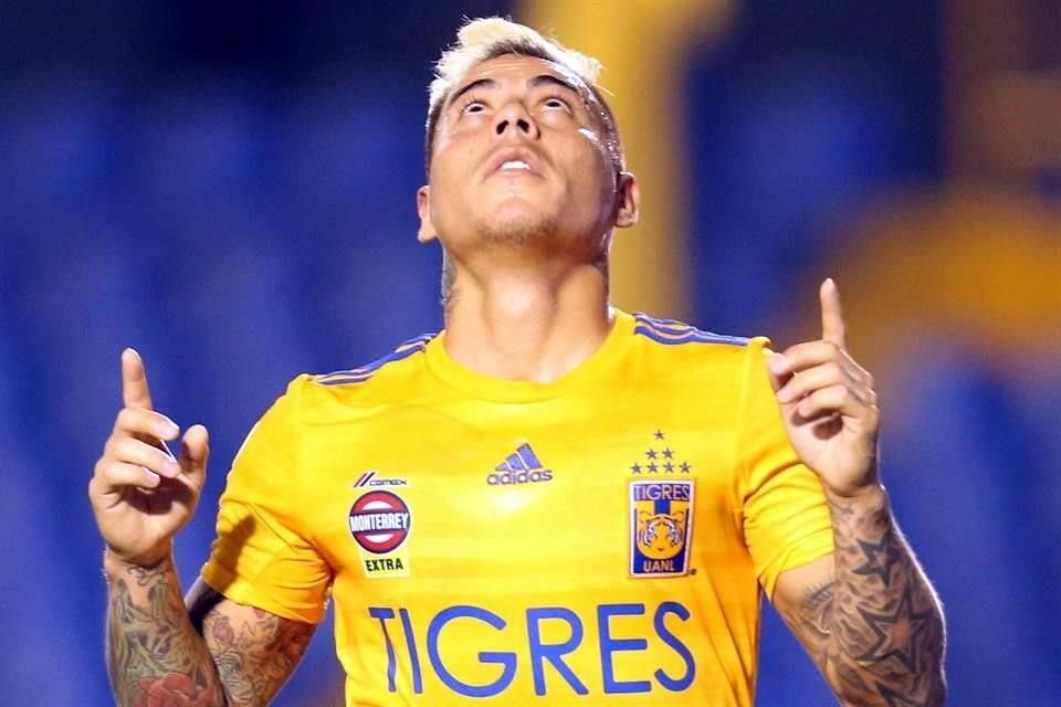 El chileno Eduardo Vargas marcó en los siete duelos  que disputó en el Clausura 2020, dos como titular.