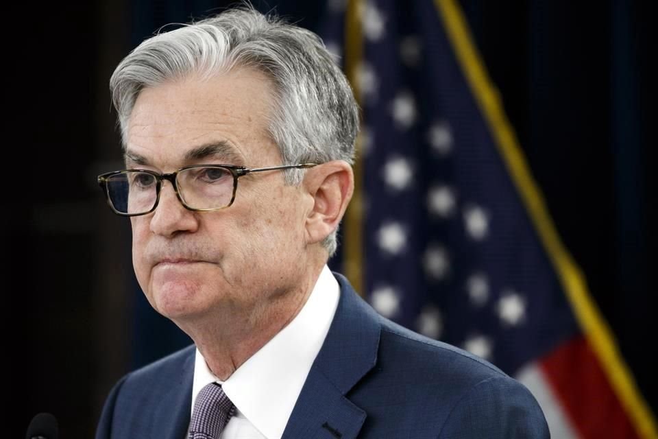 Jerome Powell, presidente de la Reserva Federal estadounidense.