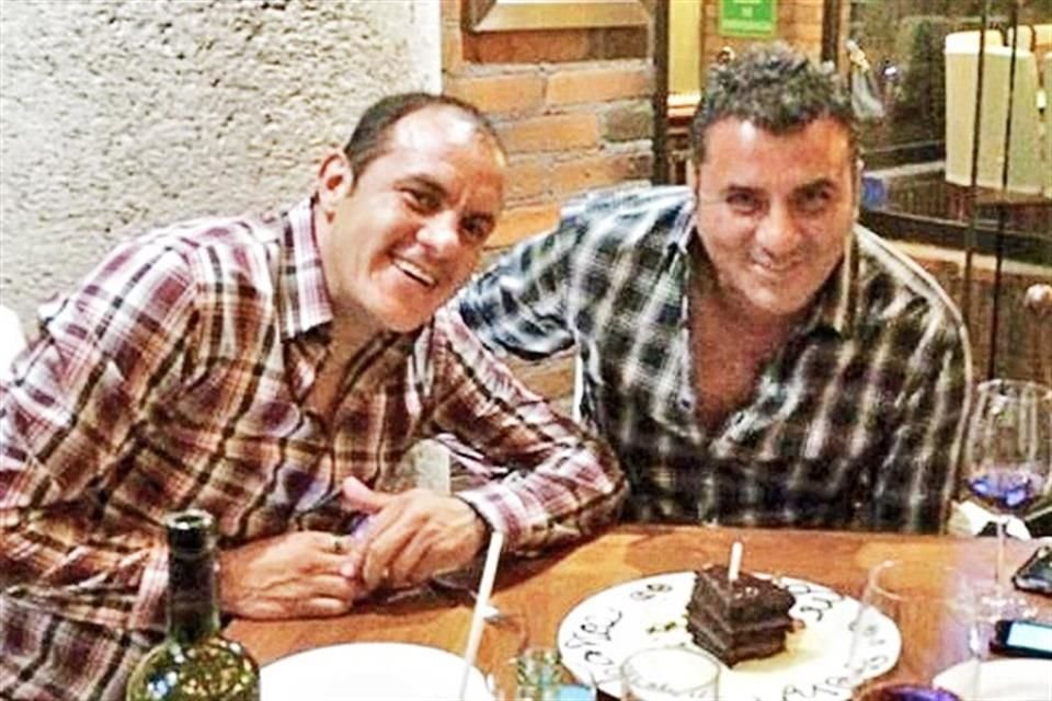 Cuauhtémoc Blanco y Édgar Riou Pérez.