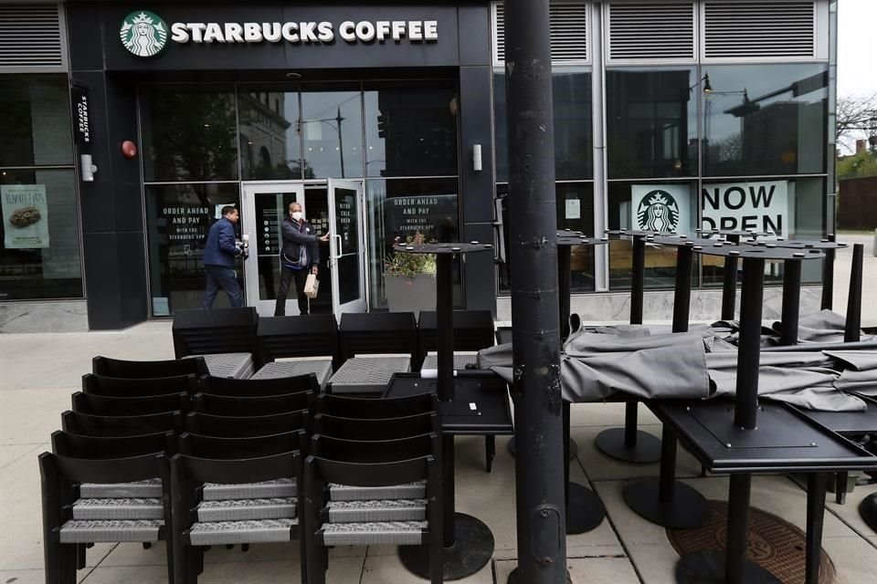 Cafetería de Starbucks en Hyde Park, en Chicago.