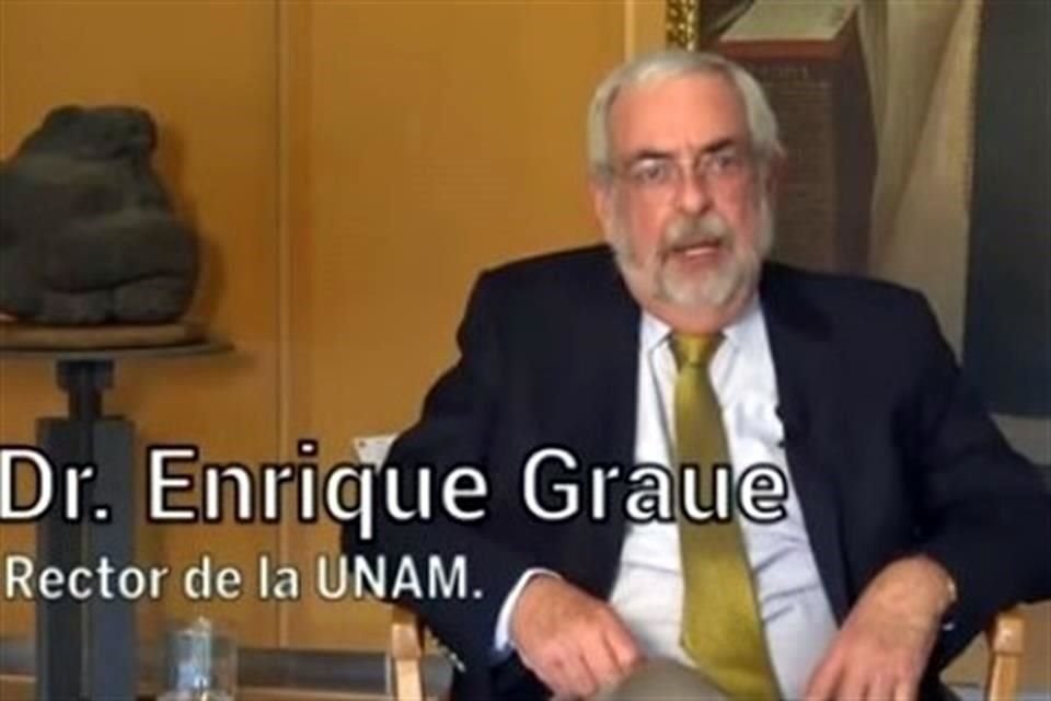 El Rector Enrique Graue tiene sus últimos meses al frente de la UNAM.