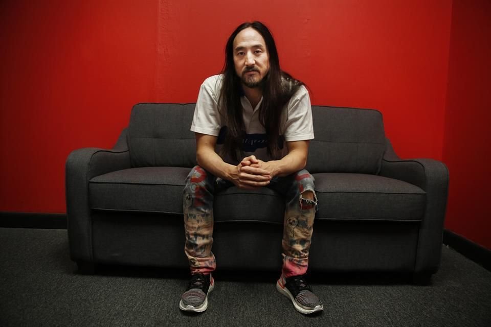 Steve Aoki es uno de los actos estelares del festival que se realizará en Minecraft.