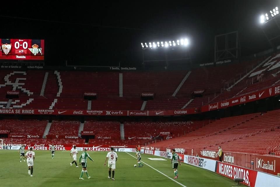 Por medida sanitaria LaLiga es a puerta cerrada.