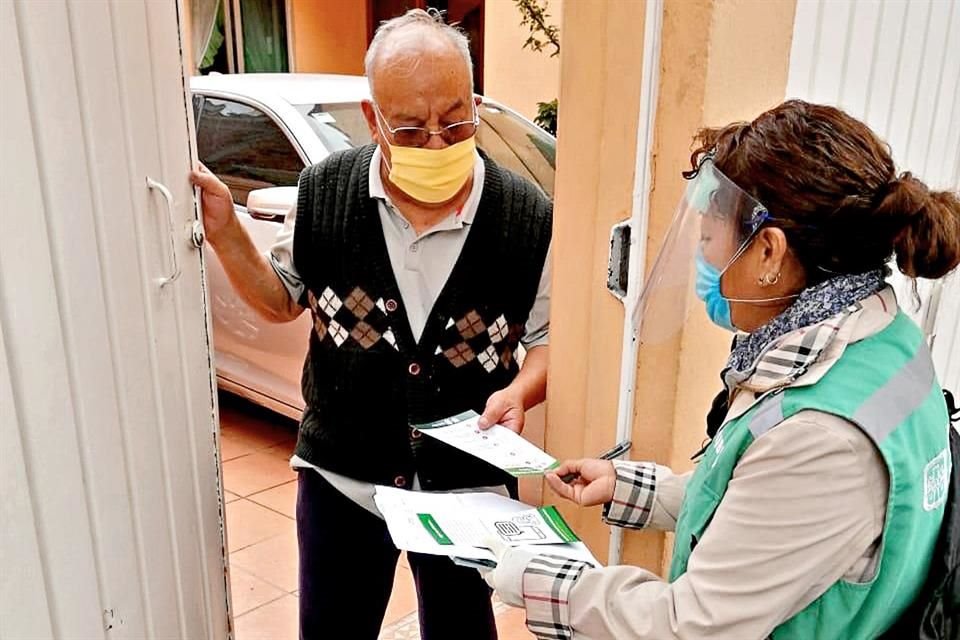 El Gobierno de Claudia Sheinbaum desplegó brigadas para detectar posibles contagios de coronavirus.