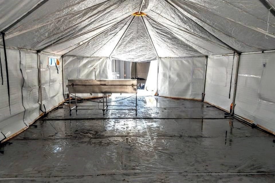 El pasado martes una lluvia azotó a Jojutla y el hospital presentó goteras, lo que provocó encharcamientos dentro del armable.