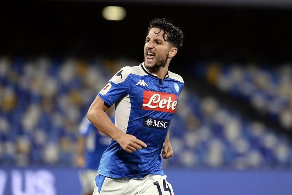 Dries Mertens es el goleador histórico del Nápoles.