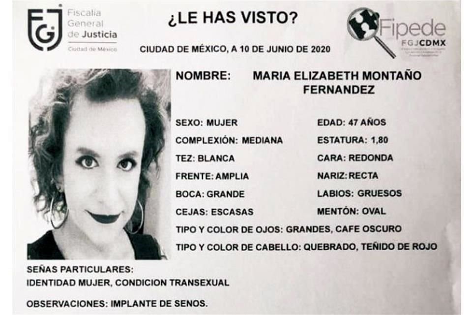 María Elizabeth fue vista por última vez en la Colonia Doctores.