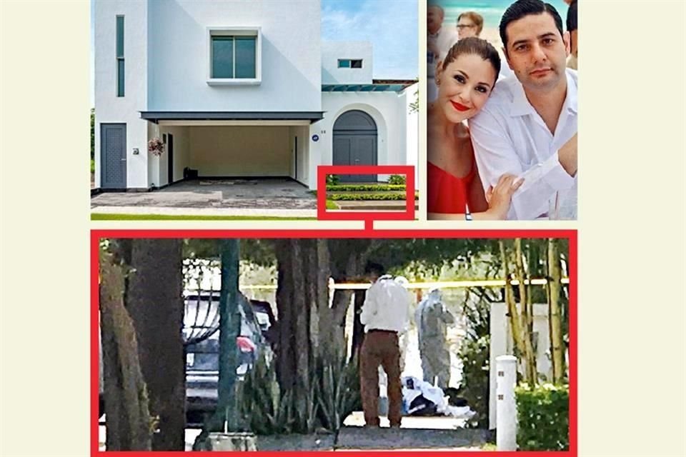 LA VIOLENCIA TOCA LA PUERTA... Uriel Villegas y su esposa Verónica Barajas fueron ejecutados en su casa en la colonia Real Vista Hermosa en Colima, frente a sus pequeñas hijas de 3 y 7 años de edad.