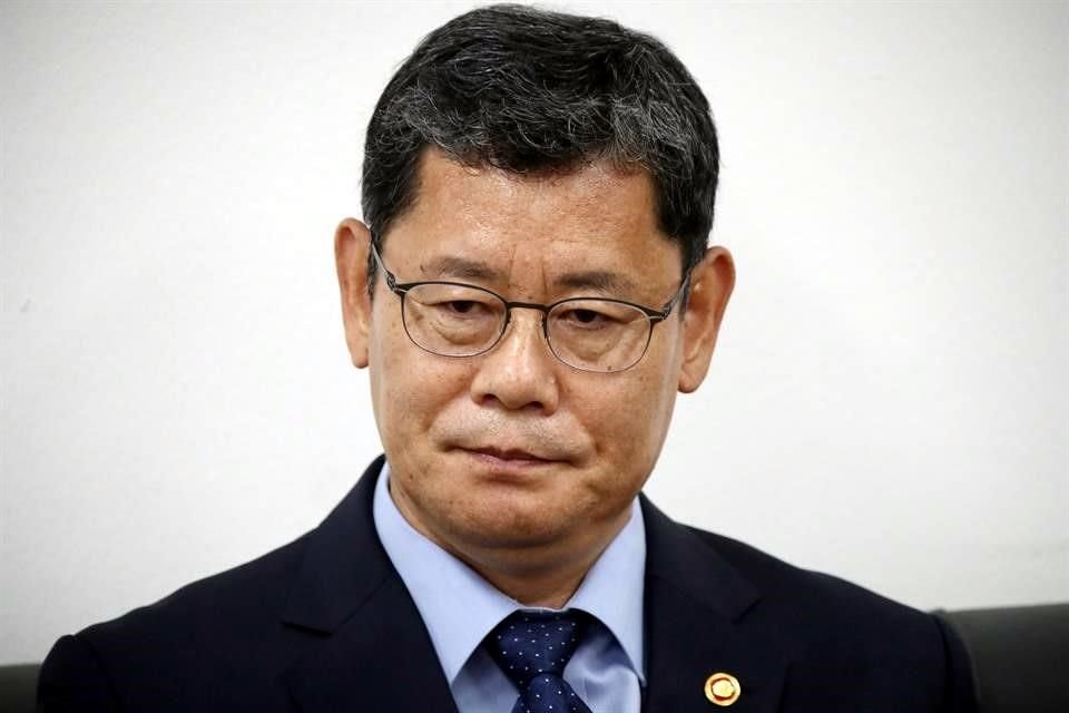 El Ministro de Unificación de Corea del Sur, Kim Yeon-chul.