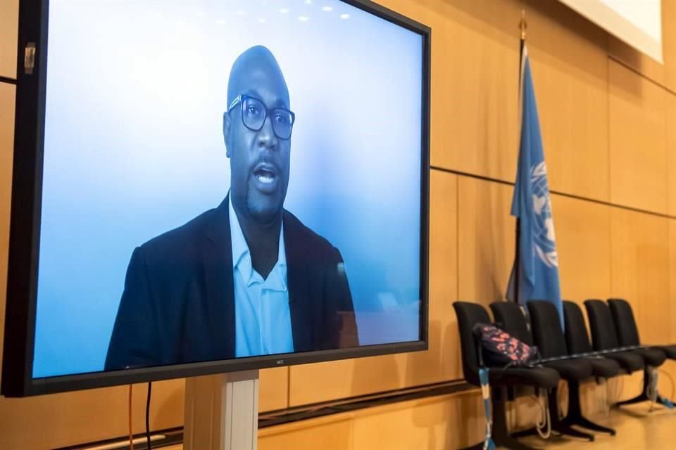 Philonise Floyd habló a la ONU a través de un videomensaje.