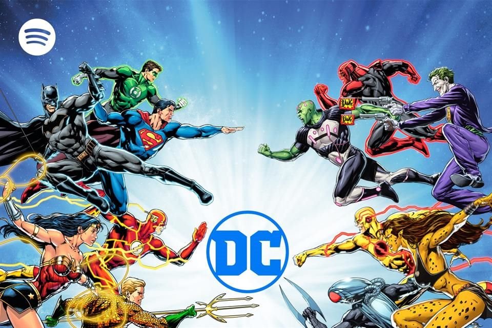 Spotify tendrá en exclusiva nuevos podcasts con personajes del universo de DC.