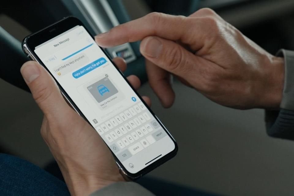 La función Carkey permitirá abrir y arrancar vehículos mediante el smartphone de la compañía.