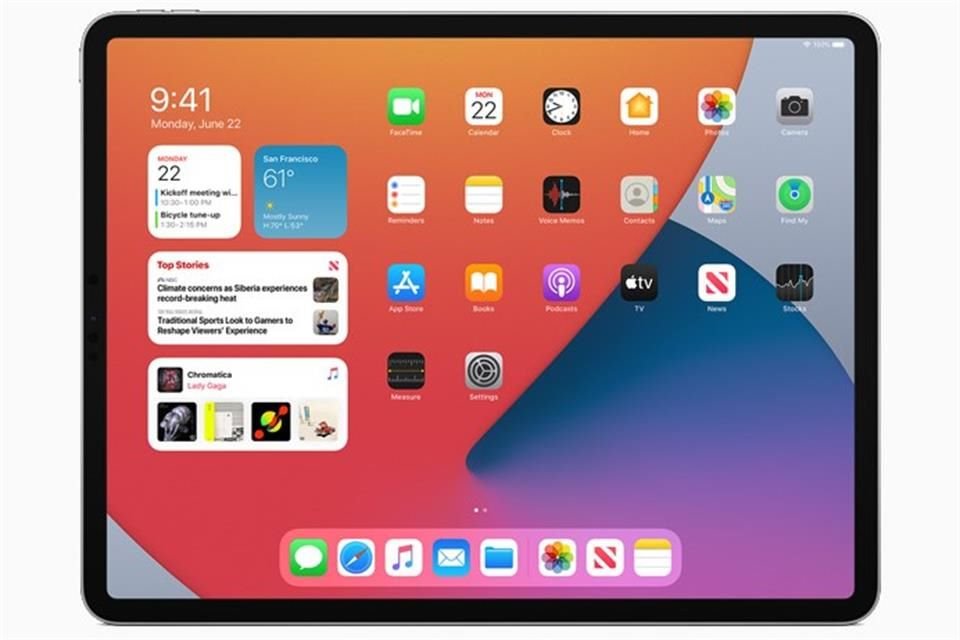 El renovado sistema operativo de las tabletas de Apple mostrará un diseño más compacto que facilite la búsqueda de aplicaciones.