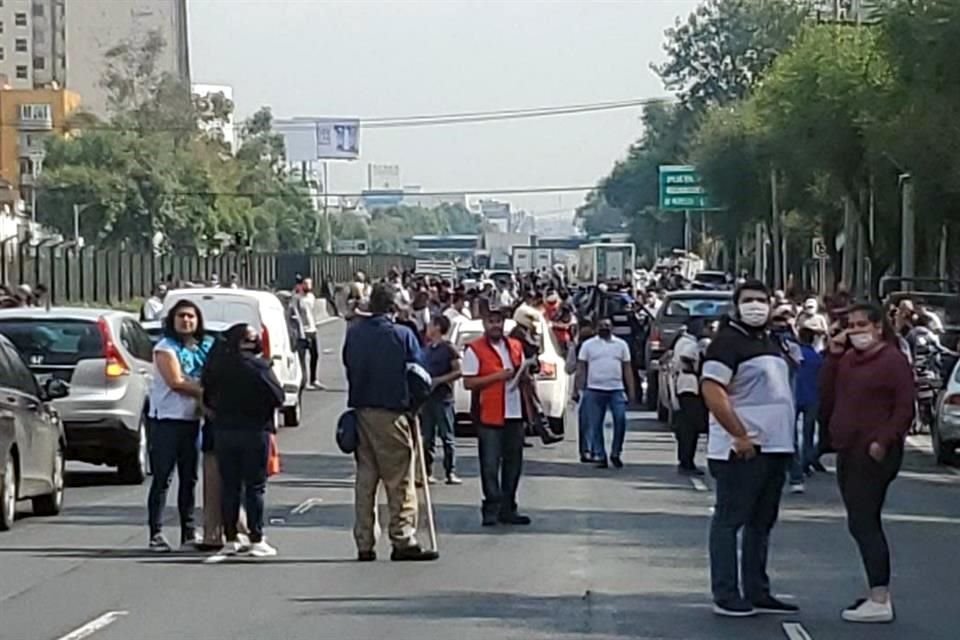 'Se registra sismo perceptible en la Ciudad. Se activaron los protocolos de emergencia', indicó la Jefa de Gobierno, Claudia Sheinbaum.