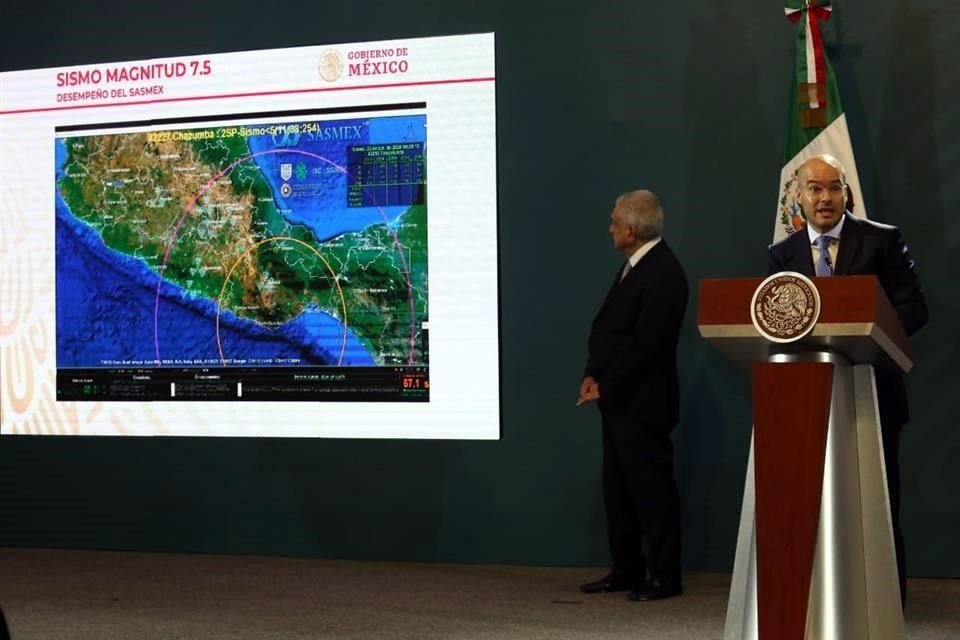 La Coordinación Nacional de Protección Civil informó que el sismo de ayer fue percibido por 46 millones de mexicanos.