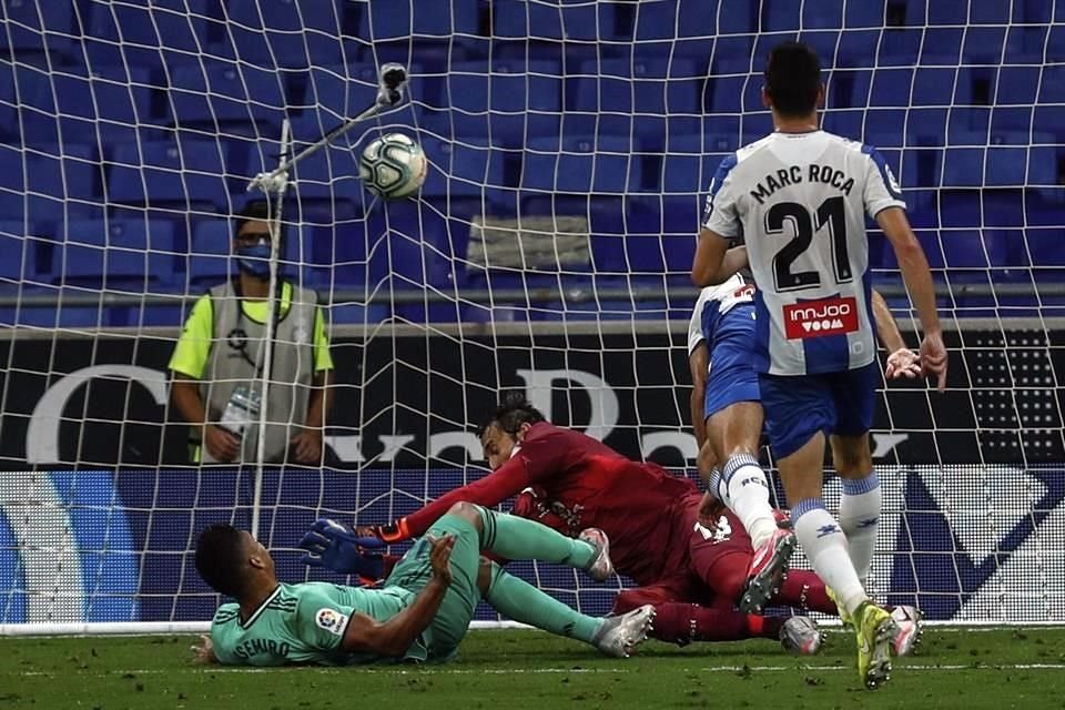 Casemiro fue el autor del único gol del partido.