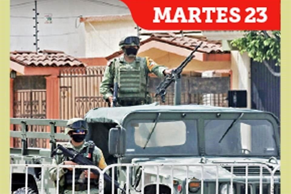 La Guardia Nacional resguarda la refinería y halla un vehículo con 12 artefactos explosivos.