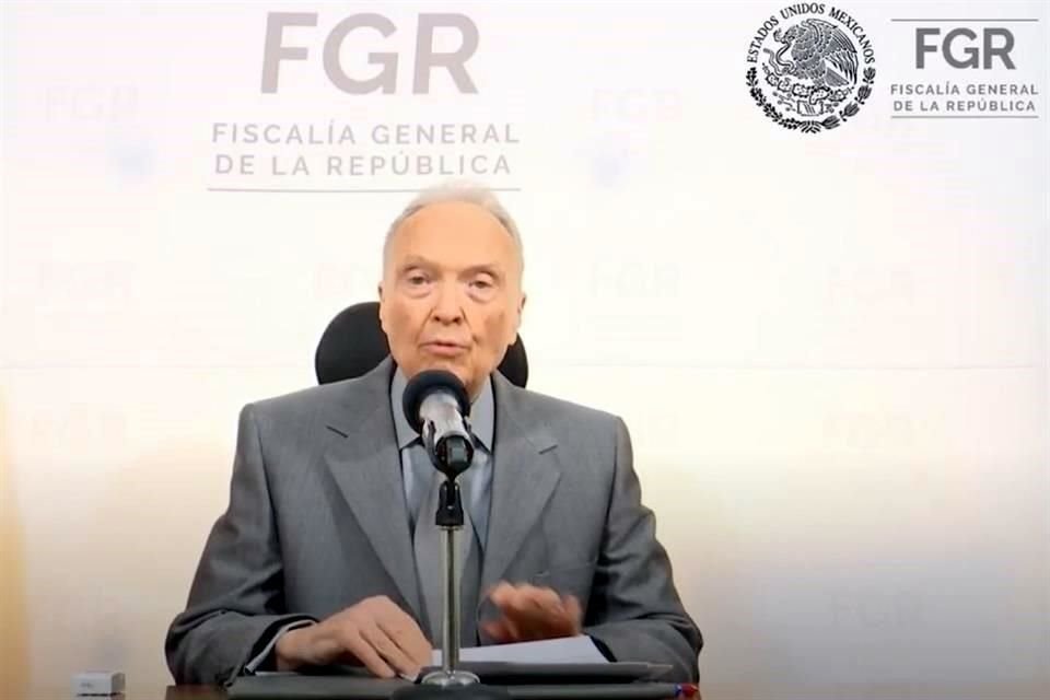 El Fiscal General Alejandro Gertz-Manero informó que el ex director de Pemex, Emilio Lozoya, aceptó ser extraditado de España a México.