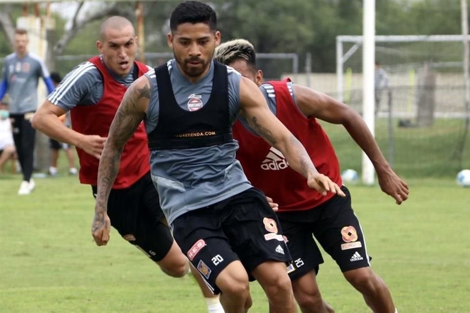 Los Tigres se preparan para encarar la Copa por México.