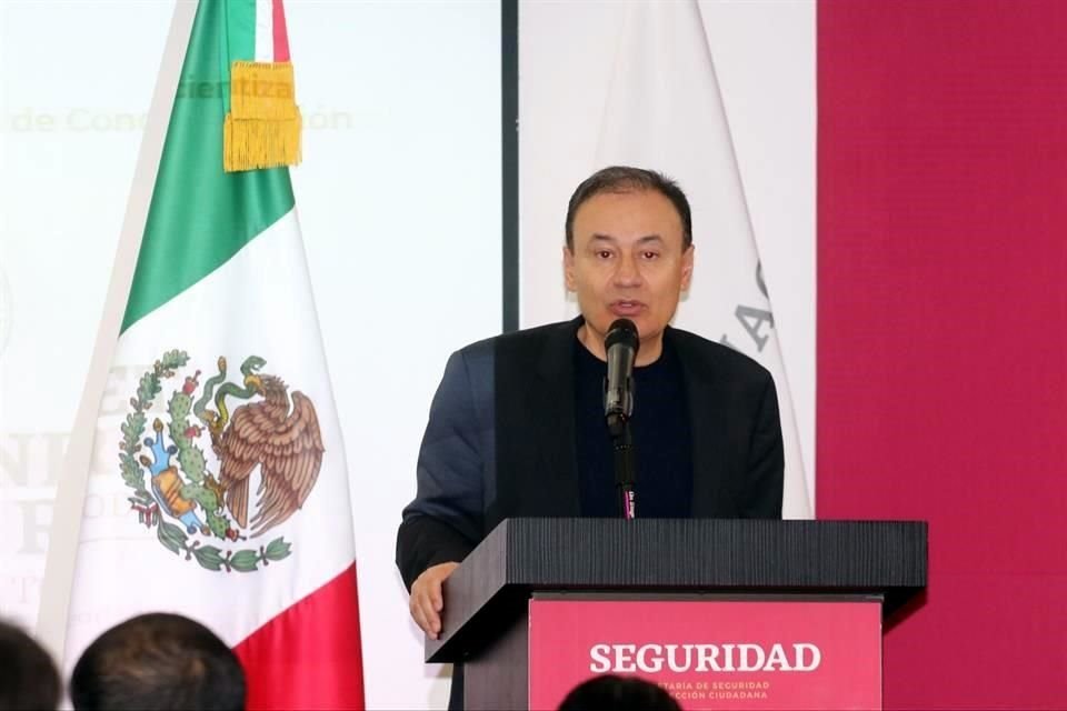 El Secretario de Seguridad aseguró que tras dos años del triunfo del Presidente López Obrador, aún cuenta con gran respaldo popular.