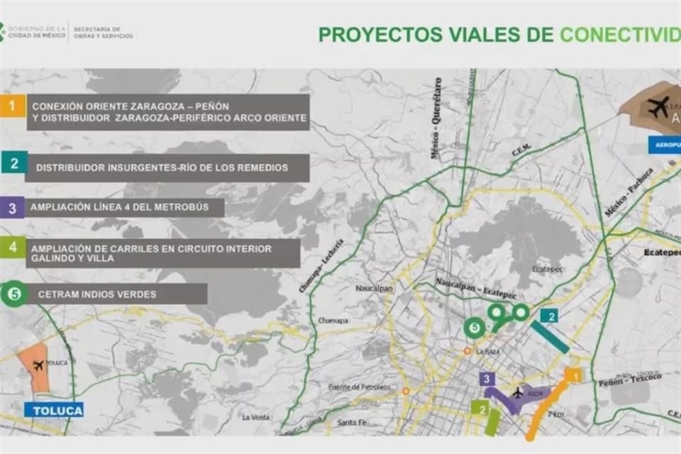 El titular de Obras informó que el Cetram Indios Verdes será remodelado, además de que en la zona se construirá un puente vehicular.